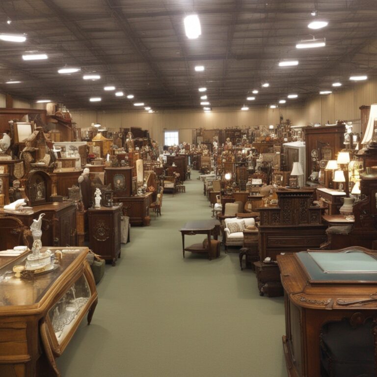 Heartland Antique Show, Richmond, Indiana. Best antique shows in the USA