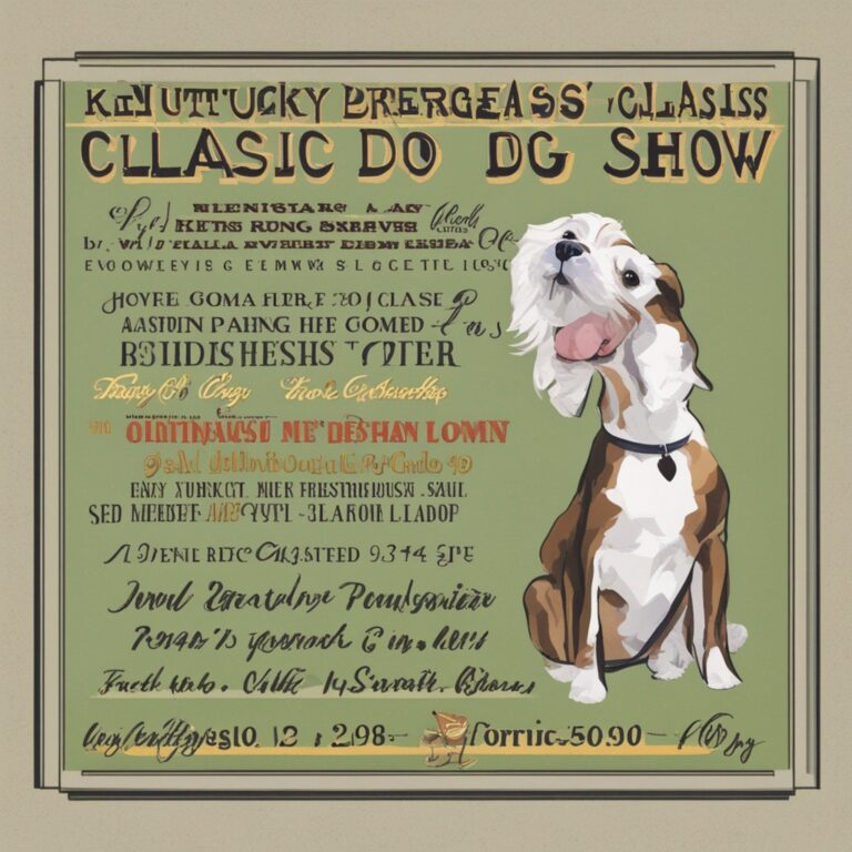 Kentucky Bluegrass Classic Dog Show. Dog Shows in the USA