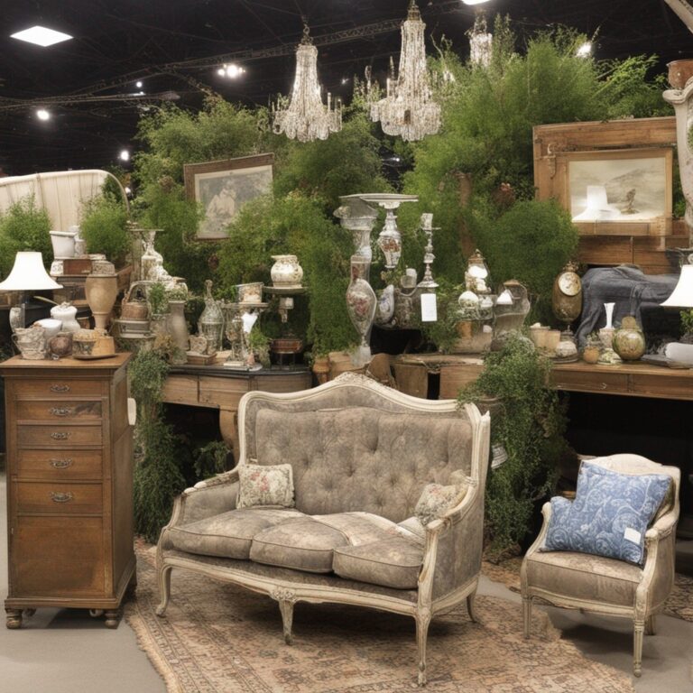 Nashville Antique and Garden Show, Tennessee. Best antique shows in the USA