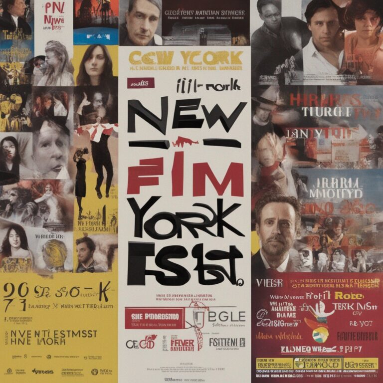 New York Film Festival. Film festivals in America