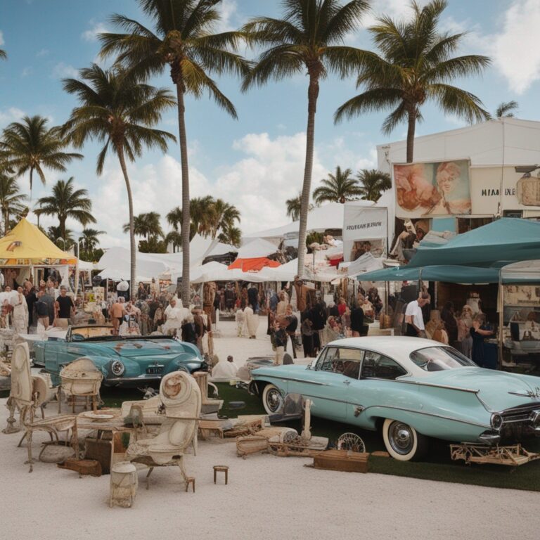 The Original Miami Beach Antique Show, Florida. Best antique shows in the USA